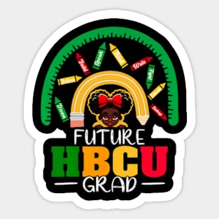 Future HBCU Grad Black Girl Graduation HBCU Sticker